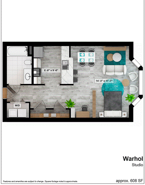 bedroom floor plan an in 2d